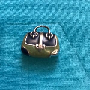 🎀925 stamped sterling silver bag pendant.